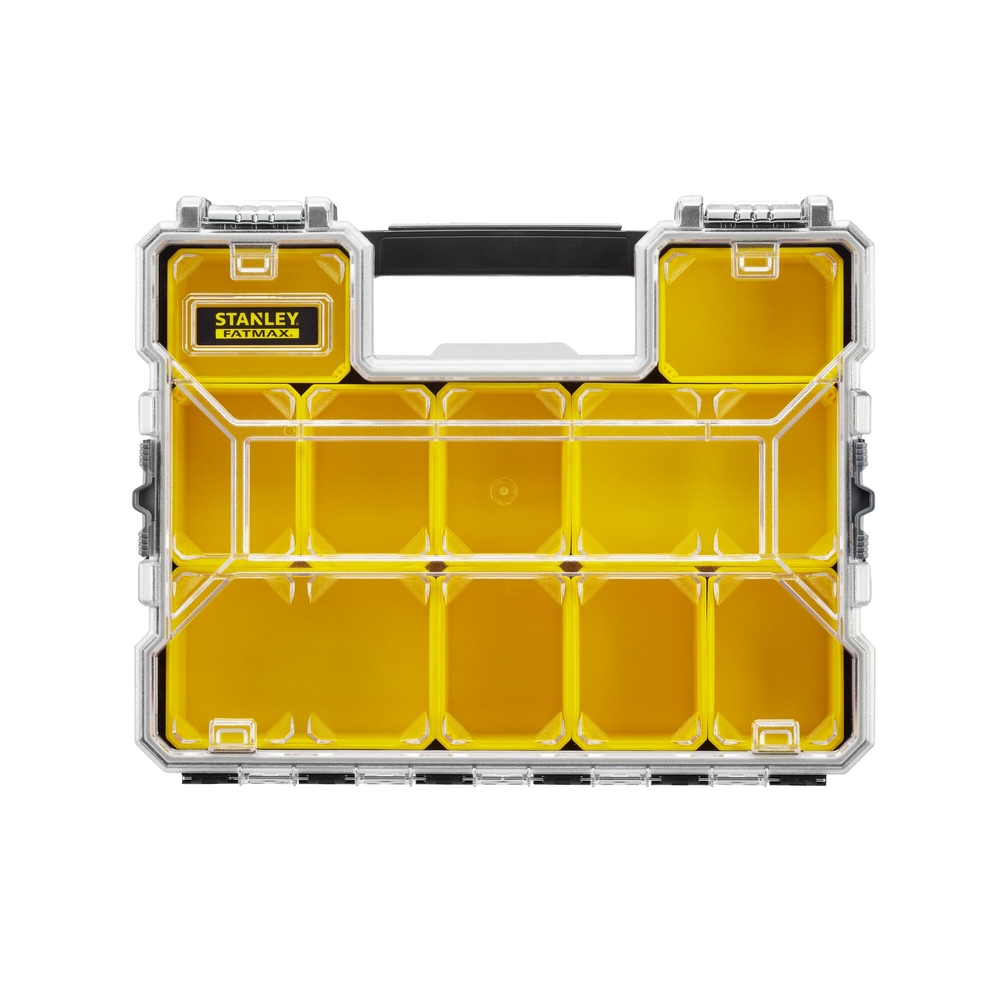 Organiseur étanche profondeur 64 mm - 10 compartiments amovibles - Fatmax - 1-97-517 - STANLEY FATMAX