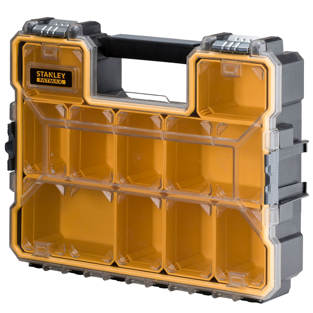 Organiseur étanche profondeur 106 mm - 10 compartiments amovibles - Fatmax - 1-97-518 - STANLEY FATMAX