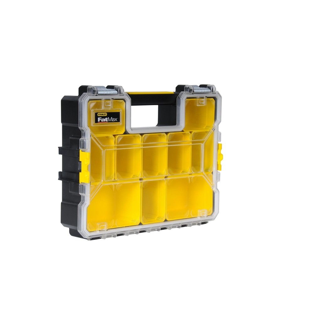 Organiseur étanche profondeur 106 mm - 10 compartiments amovibles - Fatmax - 1-97-518 - STANLEY FATMAX