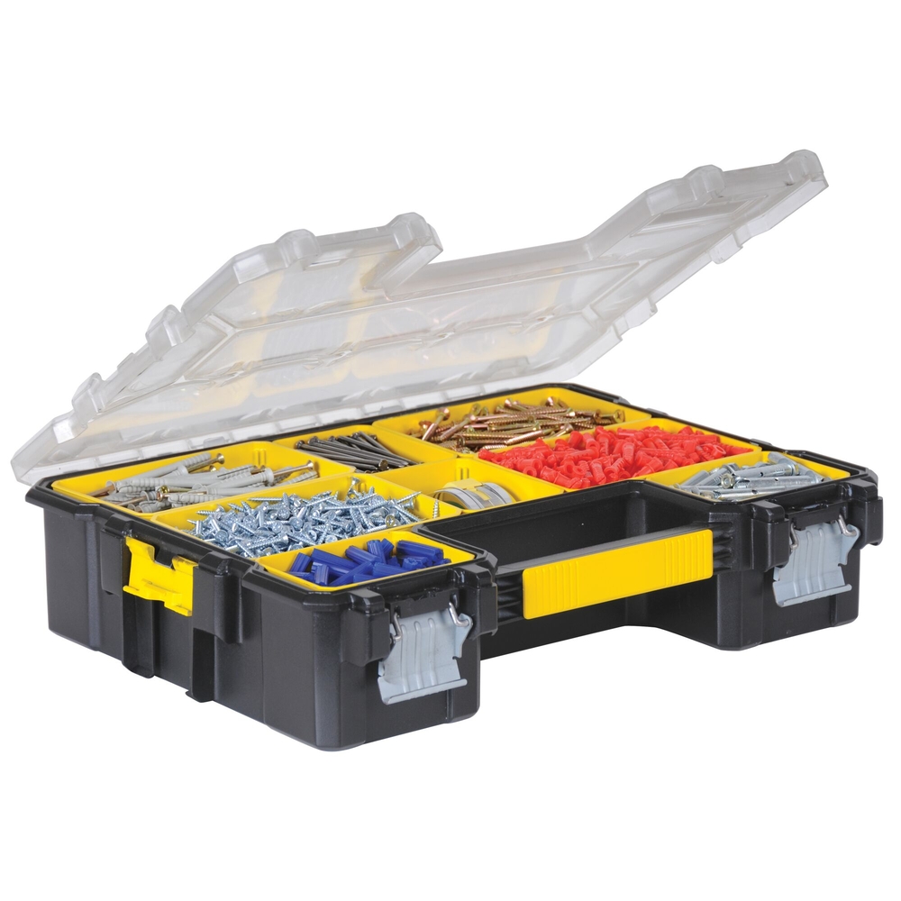 Organiseur étanche profondeur 106 mm - 10 compartiments amovibles - Fatmax - 1-97-518 - STANLEY FATMAX