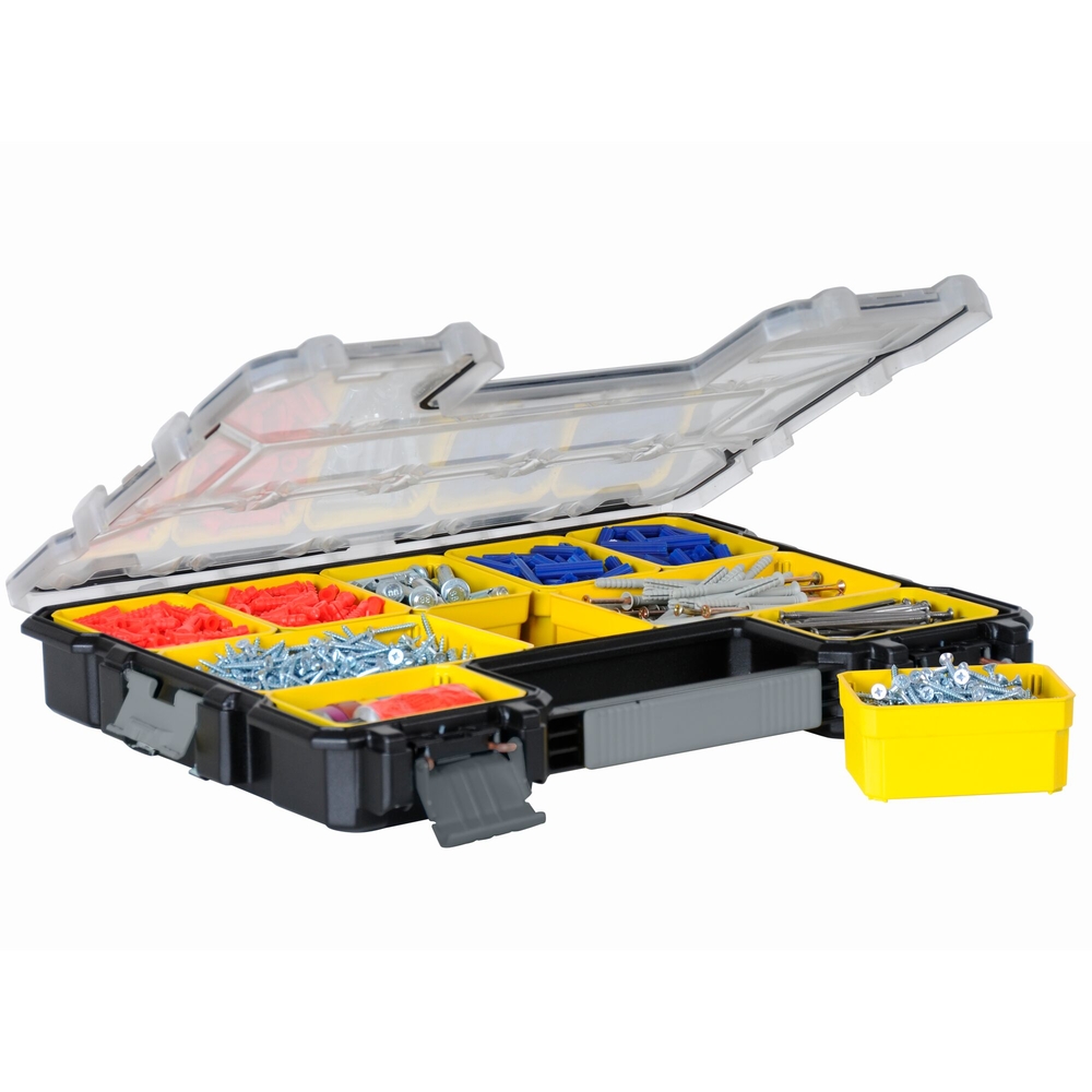 Organiseur profondeur 64 mm - 10 compartiments amovibles - Fatmax - 1-97-519 - STANLEY FATMAX