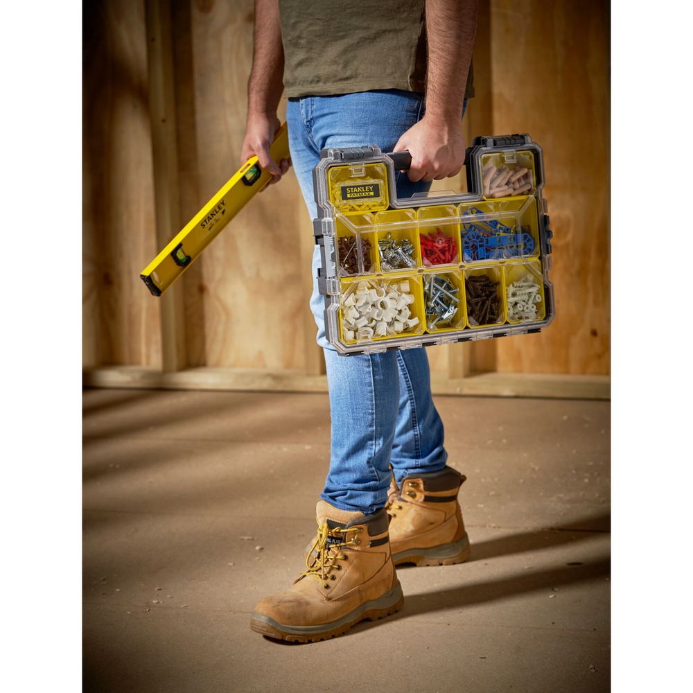 Organiseur profondeur 64 mm - 10 compartiments amovibles - Fatmax - 1-97-519 - STANLEY FATMAX