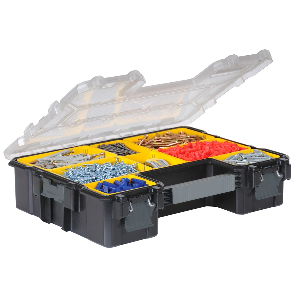 Organiseur profondeur 106 mm - 10 compartiments amovibles - Fatmax - 1-97-521 - STANLEY FATMAX