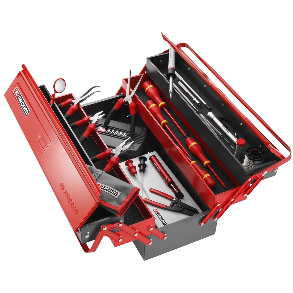 Sélection électronique 120 outils + boîte BT13A - FACOM - 2070.E18