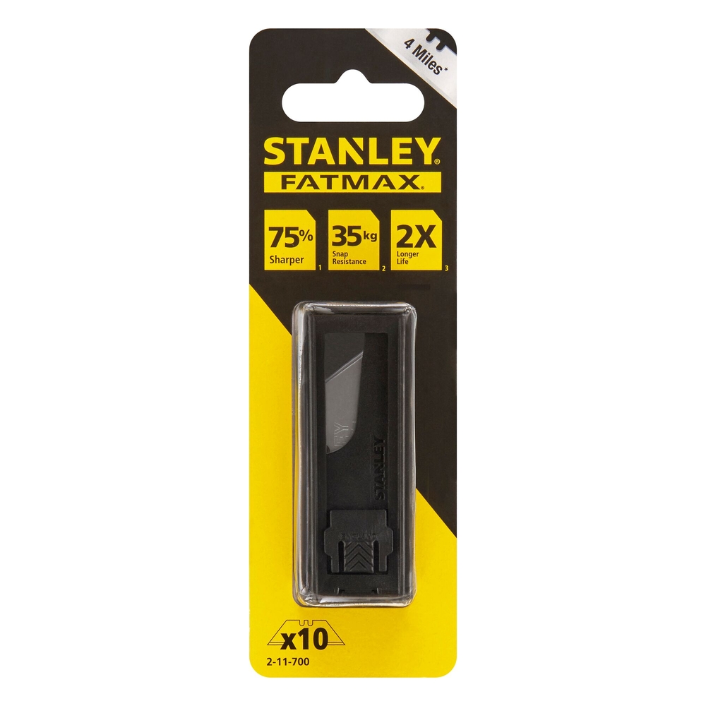 Lames de couteau 1992 - distributeur de 10 lames - Fatmax - 2-11-700 - STANLEY FATMAX