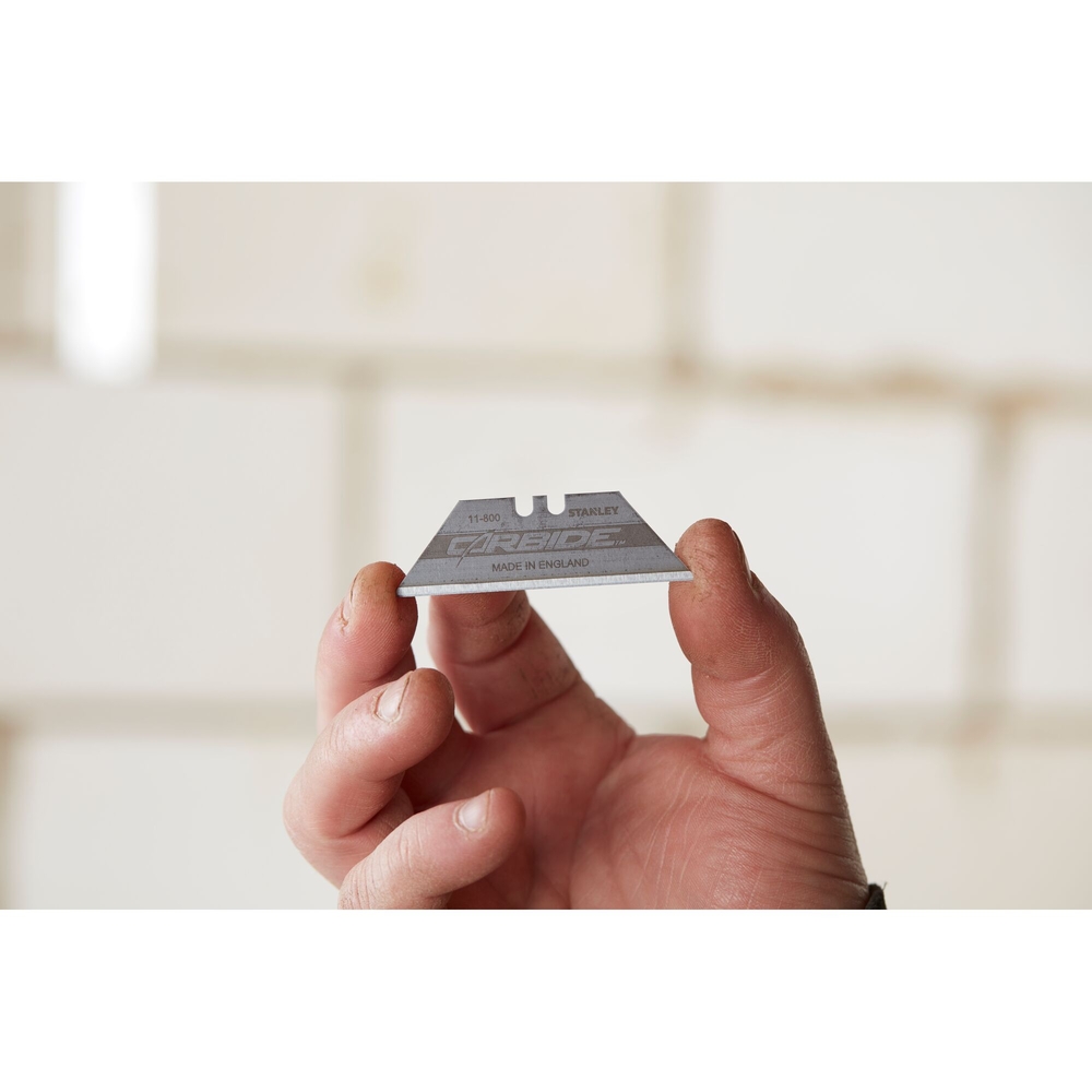 Lames de couteau au carbure de tungstène - 10 lames - Fatmax - 2-11-800 - STANLEY