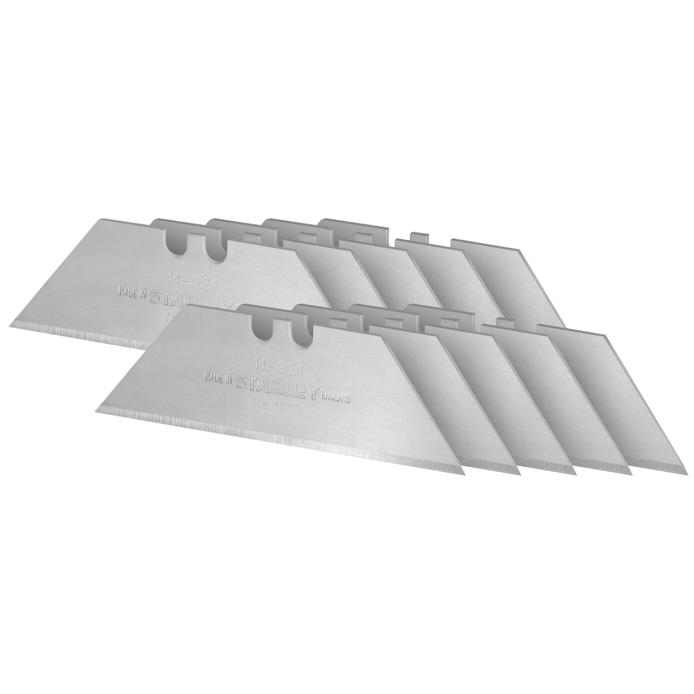 Lames de couteau 1992 sans trou - distributeur de 10 lames - 2-11-921 - STANLEY