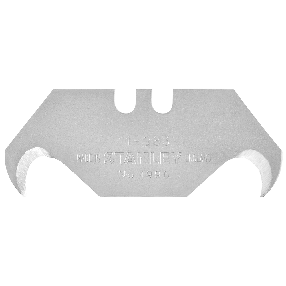 Lames de couteau 1996 sans trou - distributeur de 10 lames - 2-11-983 - STANLEY