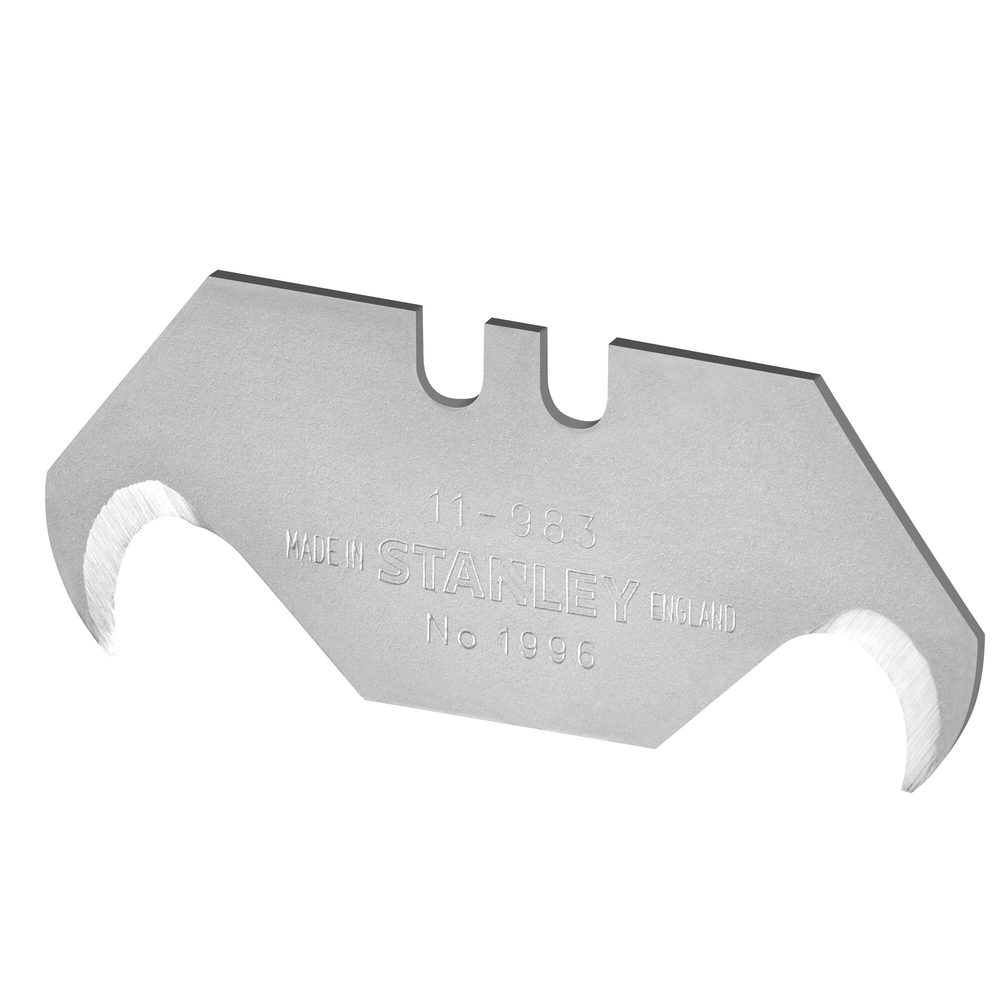 Lames de couteau 1996 sans trou - distributeur de 10 lames - 2-11-983 - STANLEY