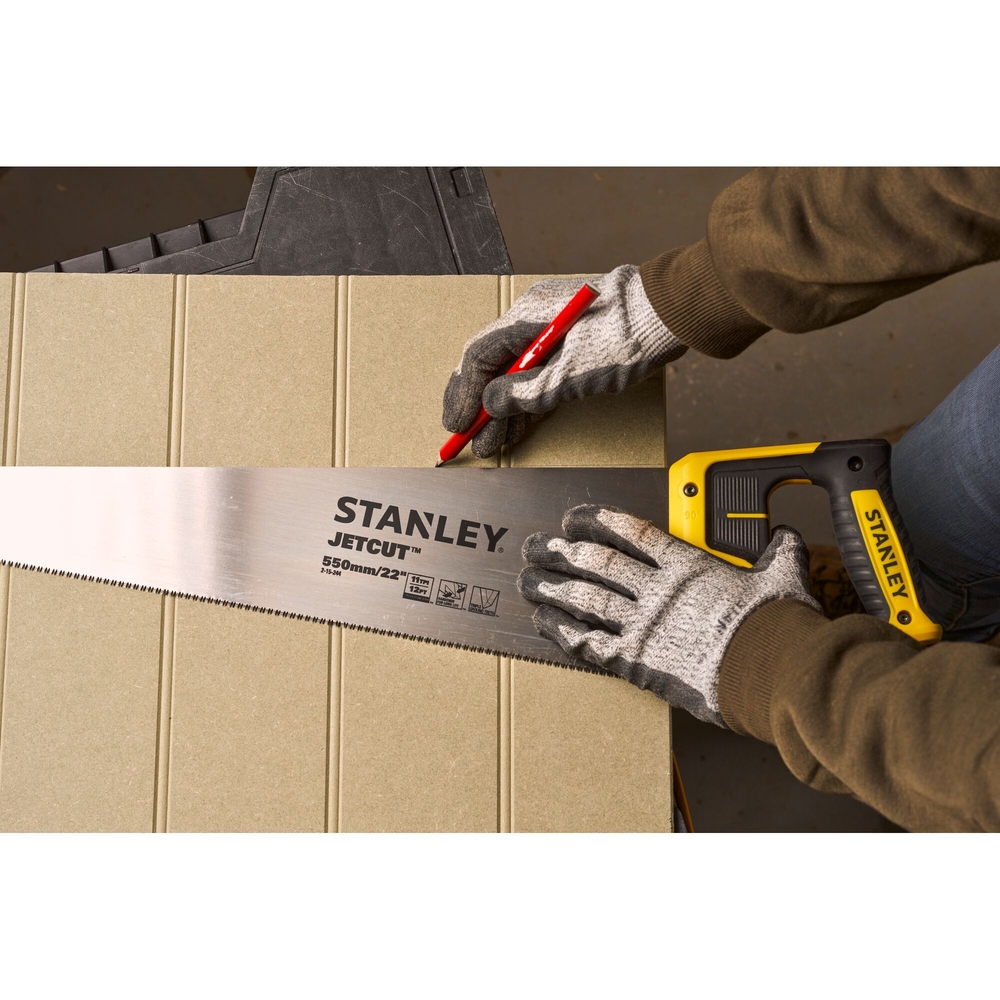 Scie égoïne Jet Cut coupe fine 550 mm - 2-15-244 - STANLEY