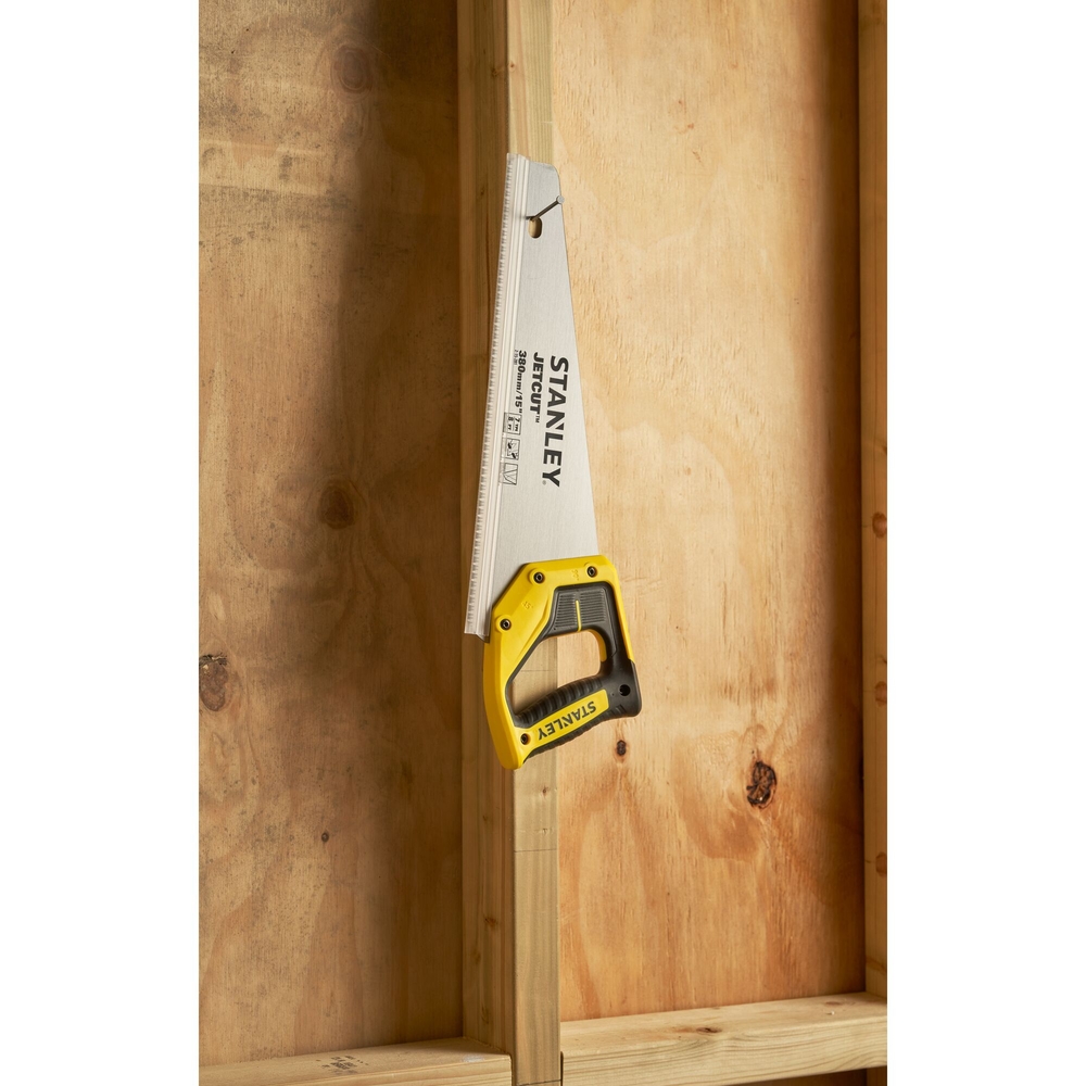 Scie égoïne Jet Cut coupe de débit moyenne section 380 mm - 2-15-281 - STANLEY