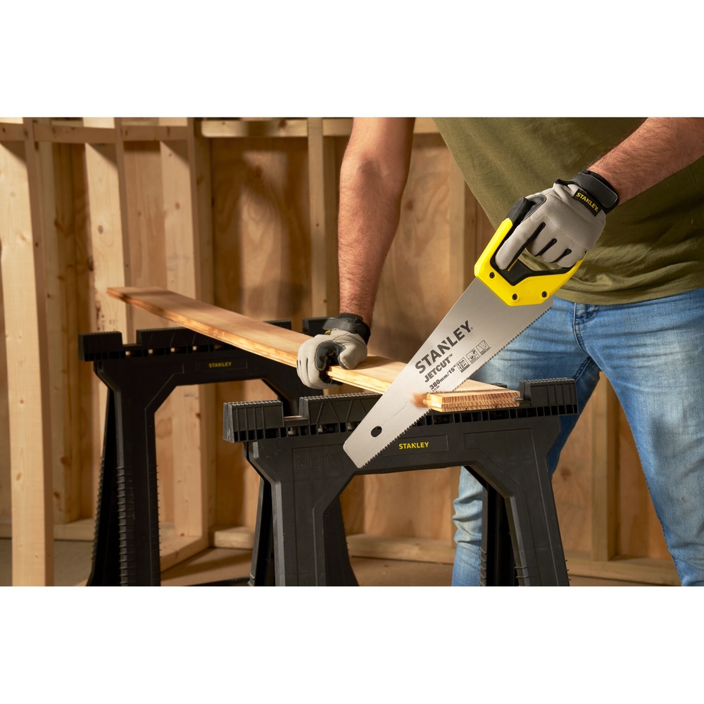 Scie égoïne Jet Cut coupe fine 380 mm - 2-15-594 - STANLEY