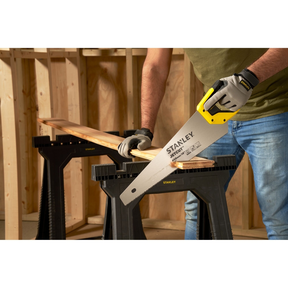Scie égoïne Jet Cut coupe fine 450 mm - 2-15-595 - STANLEY