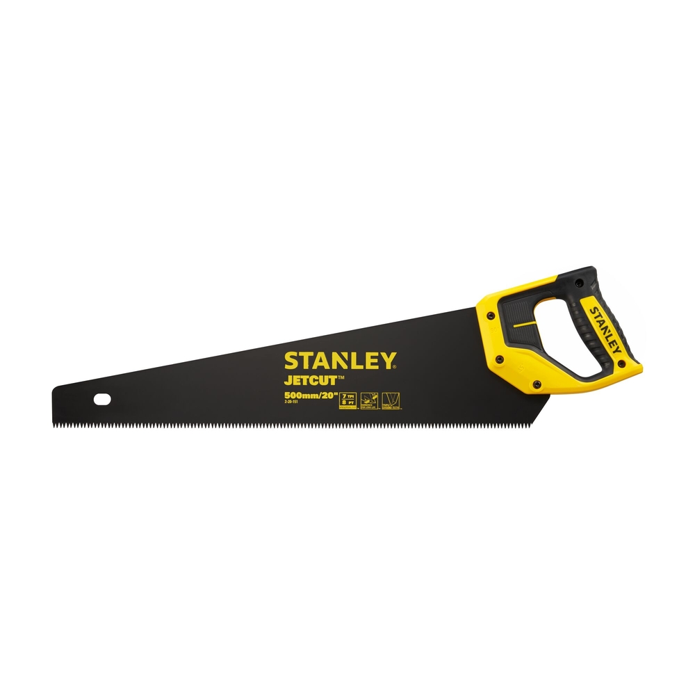 Scie égoïne Jet Cut Blade Armor coupe de débit grosse section 500 mm - 2-20-151 - STANLEY