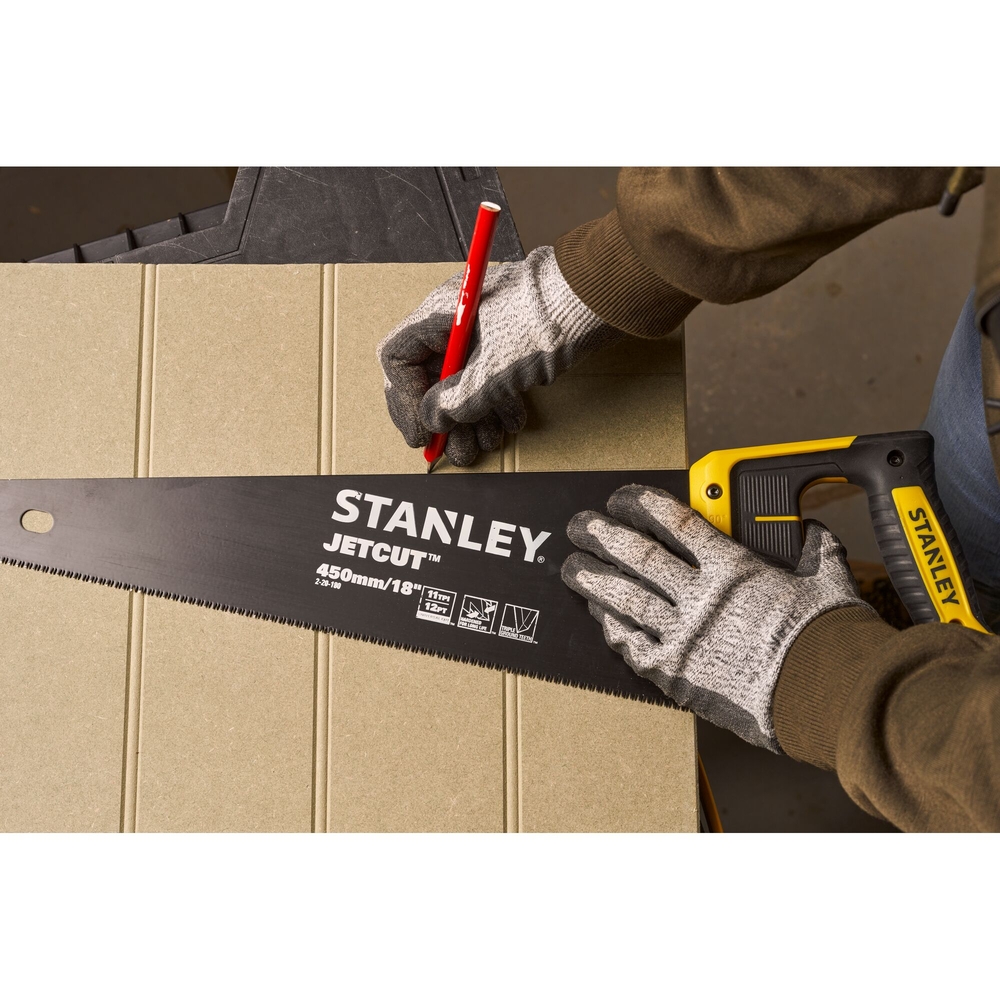Scie égoïne Jet Cut Blade Armor spéciale parquet 450 mm - 2-20-180 - STANLEY
