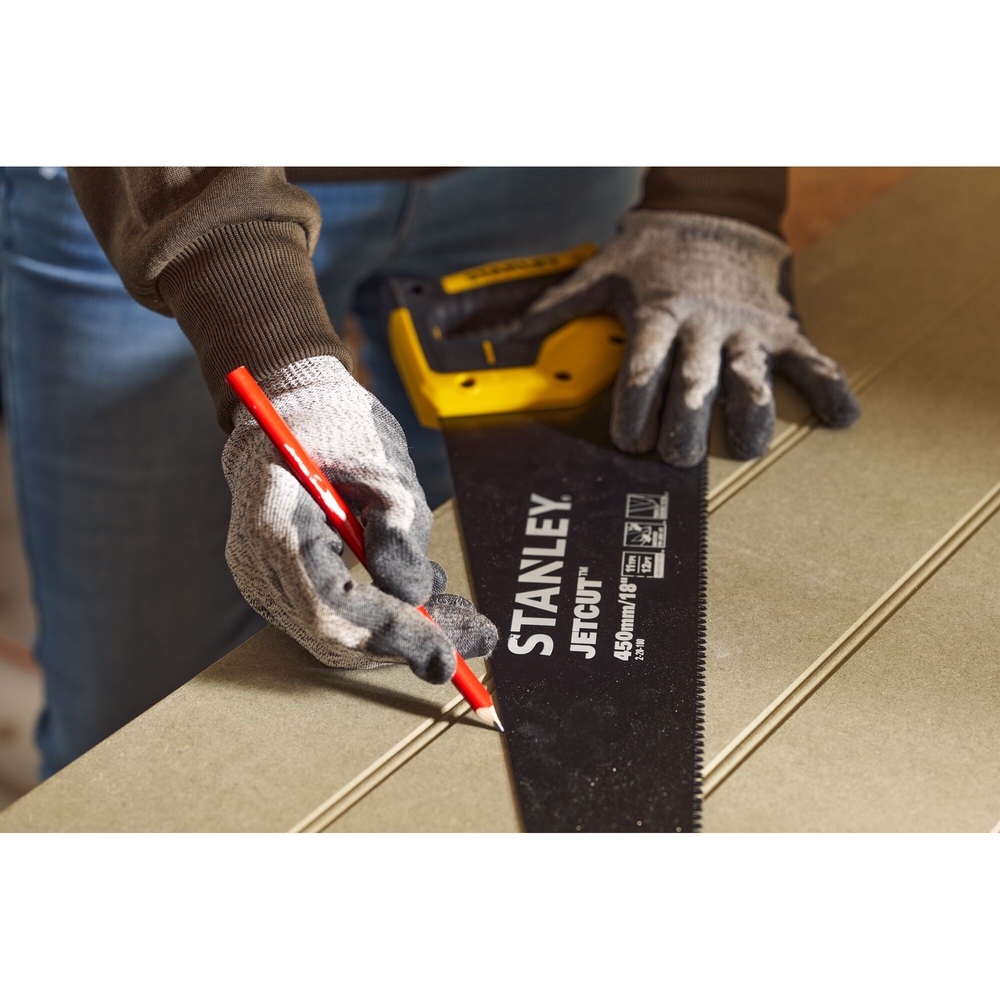 Scie égoïne Jet Cut Blade Armor spéciale parquet 450 mm - 2-20-180 - STANLEY