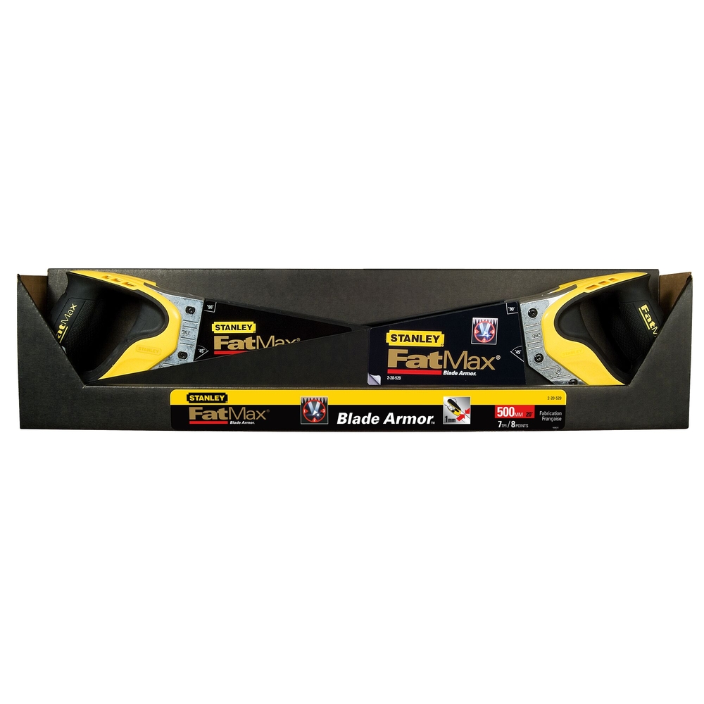 Scie égoïne Blade Armor coupe de débit 500 mm - Fatmax - 2-20-529 - STANLEY FATMAX