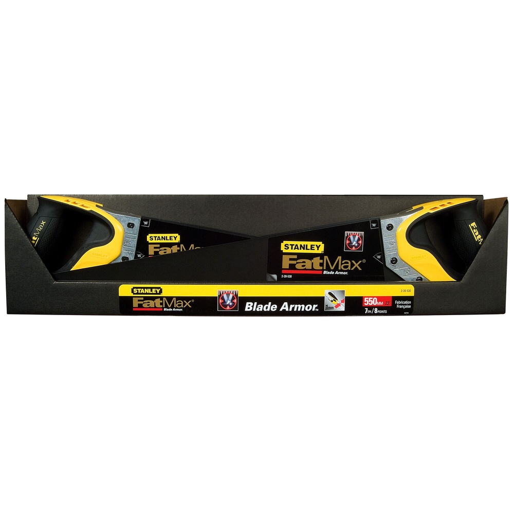 Scie égoïne Blade Armor coupe de débit 550 mm - Fatmax - 2-20-530 - STANLEY FATMAX