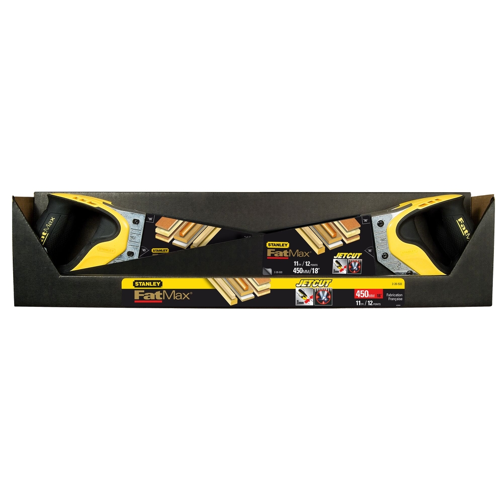 Scie égoïne Blade Armor coupe fine 450 mm - Fatmax - 2-20-533 - STANLEY FATMAX