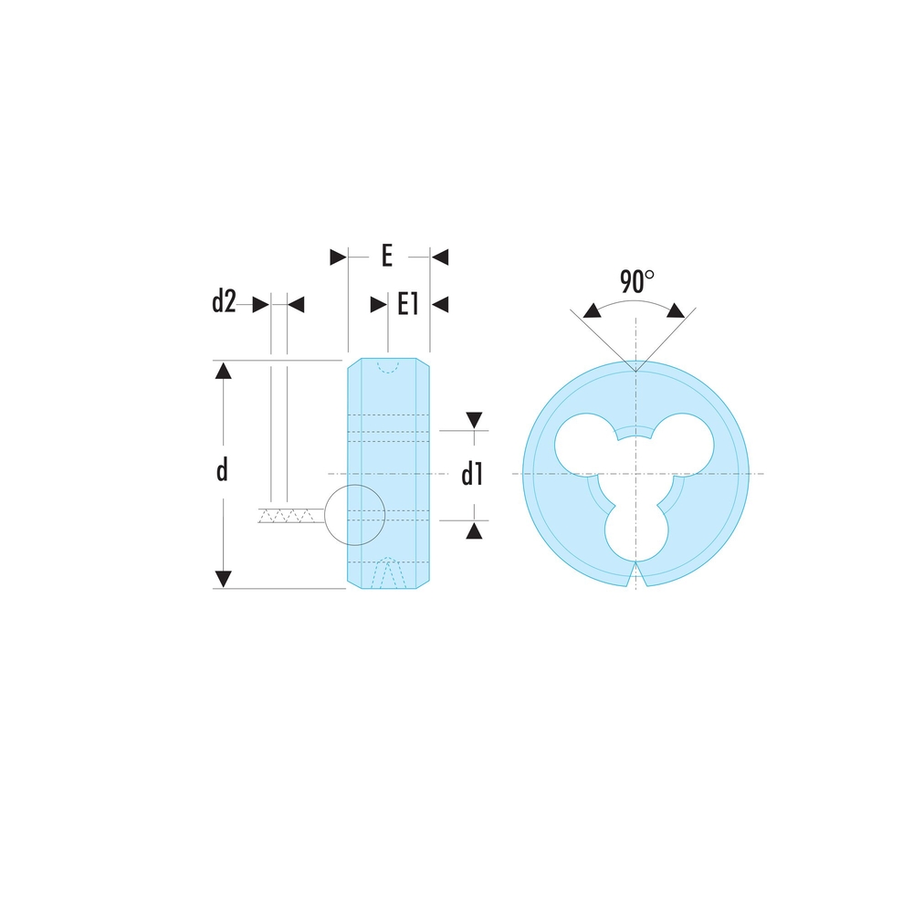 Filiere extensible M4x70 mm - FACOM - 221.4X70