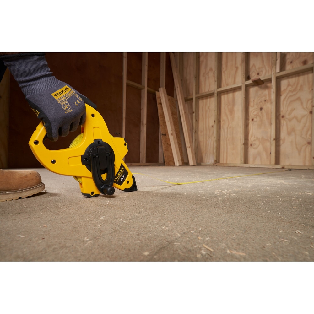 Mesure longue 30 m x 12,7 mm ruban fibre de verre Powerwinder - 2-34-772 - STANLEY