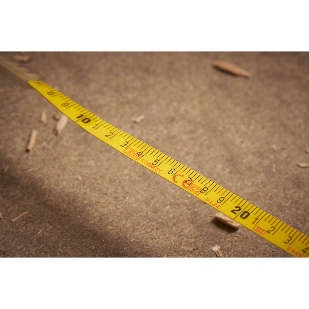 Mesure longue 30 m x 12,7 mm ruban fibre de verre Powerwinder - 2-34-772 - STANLEY