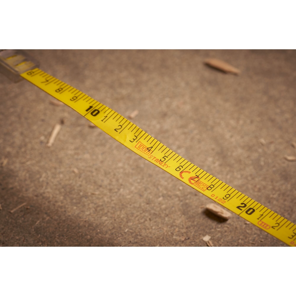 Mesure longue 100 m x 12,7 mm ruban fibre de verre Powerwinder - 2-34-777 - STANLEY