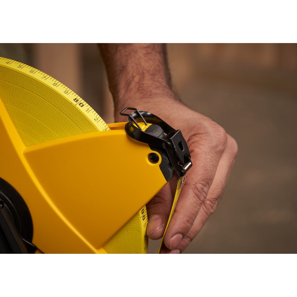 Mesure longue 100 m x 12,7 mm ruban fibre de verre Powerwinder - 2-34-777 - STANLEY