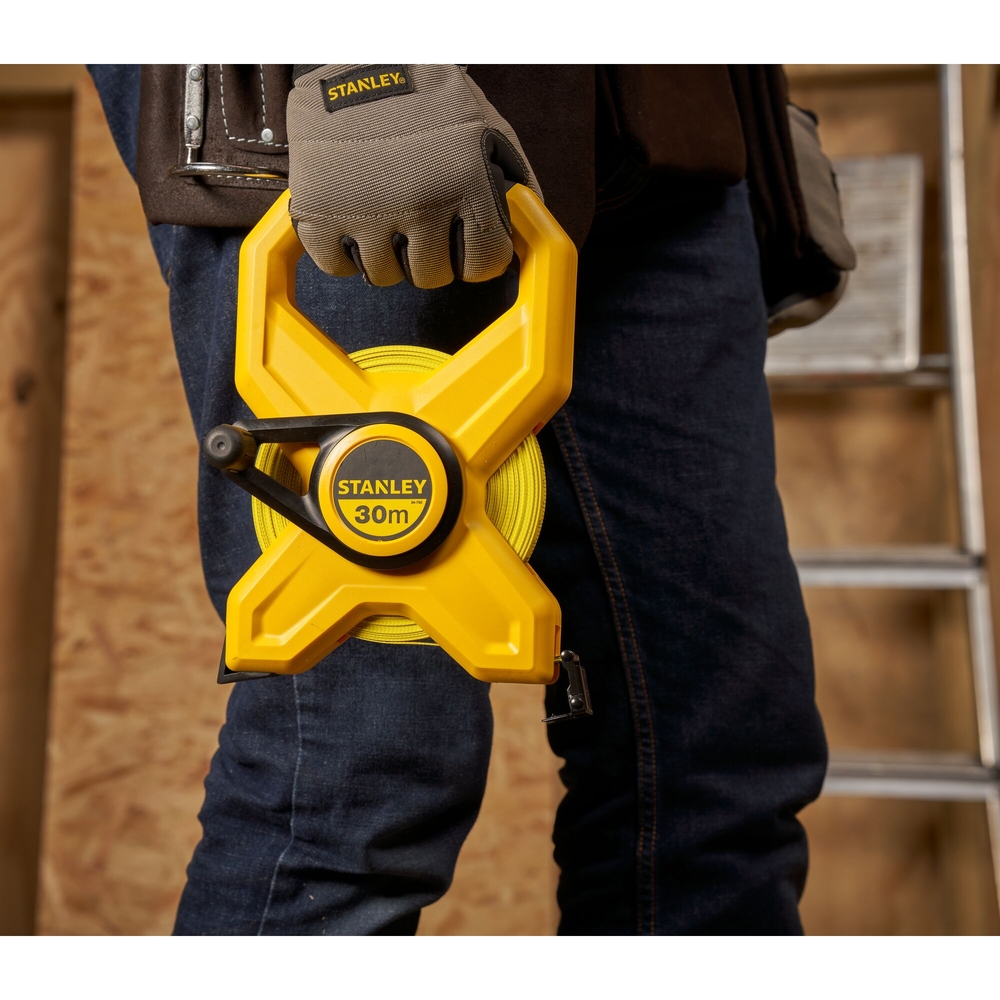 Mesure longue 30 m x 12,7 mm ruban fibre de verre  - 2-34-792 - STANLEY