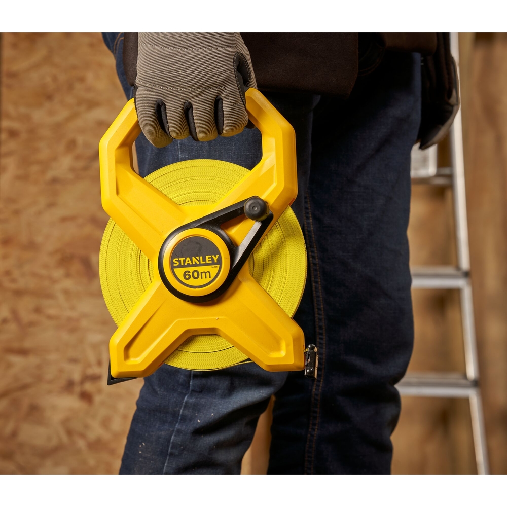 Mesure longue 60 m x 12,7 mm ruban fibre de verre  - 2-34-795 - STANLEY