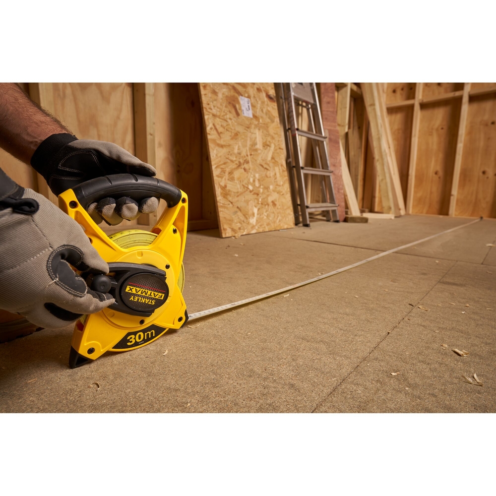 Mesure longue 30 m x 19 mm ruban fibre de verre - Fatmax - 2-34-814 - STANLEY FATMAX