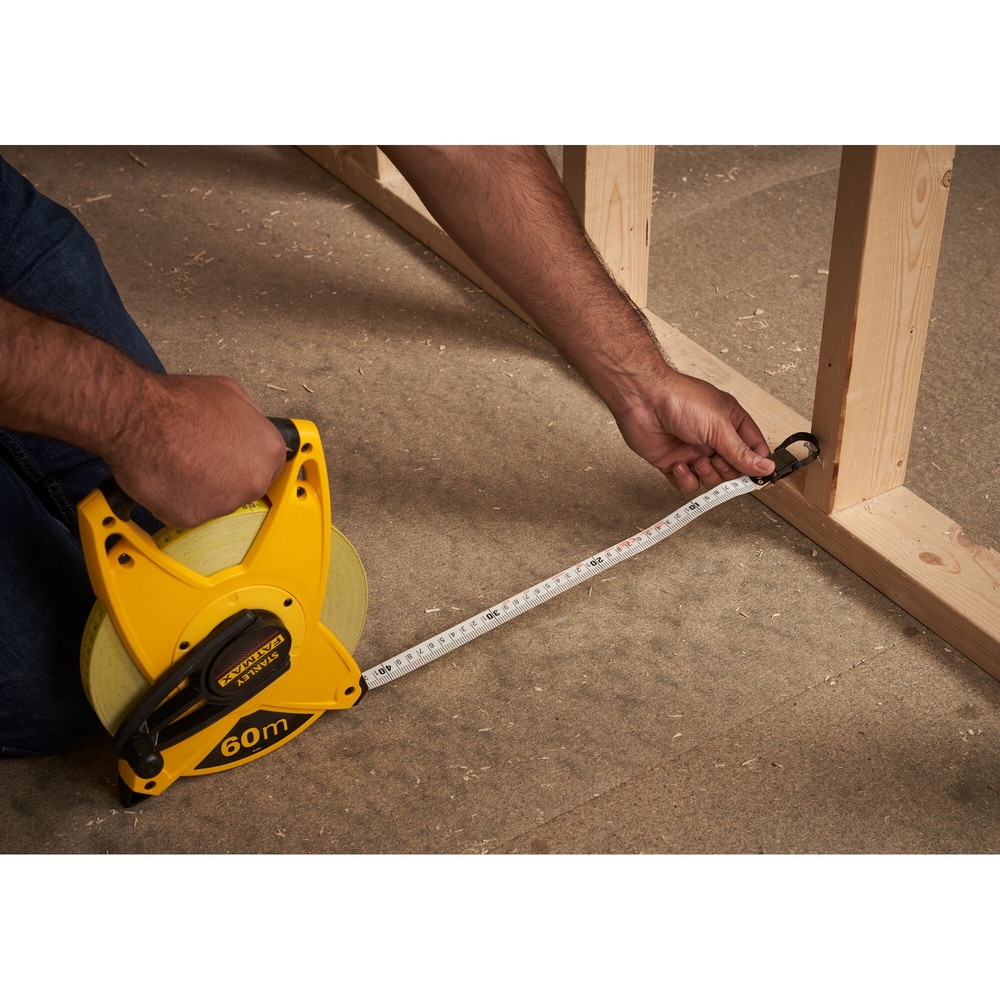 Mesure longue 60 m x 19 mm ruban fibre de verre - Fatmax - 2-34-824 - STANLEY FATMAX