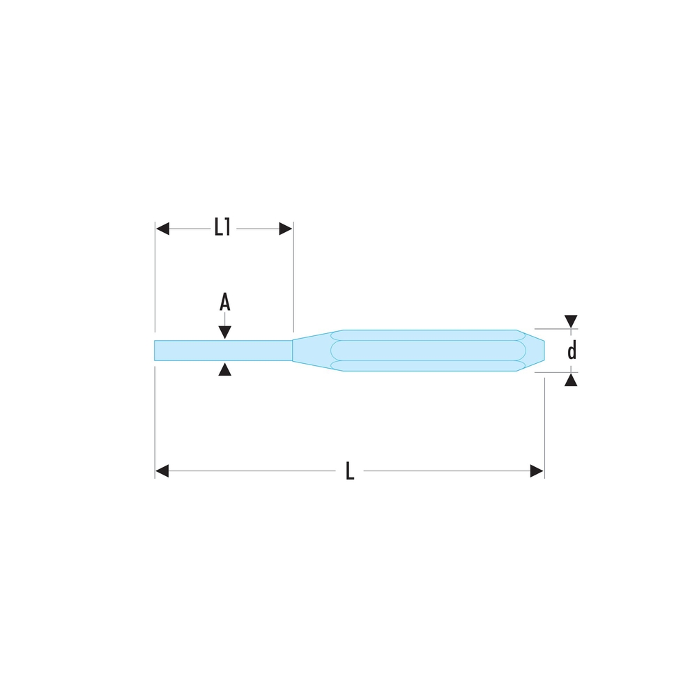 CChasse-goupille monobloc 3,9 mm - Par 10 - FACOM - 248.4