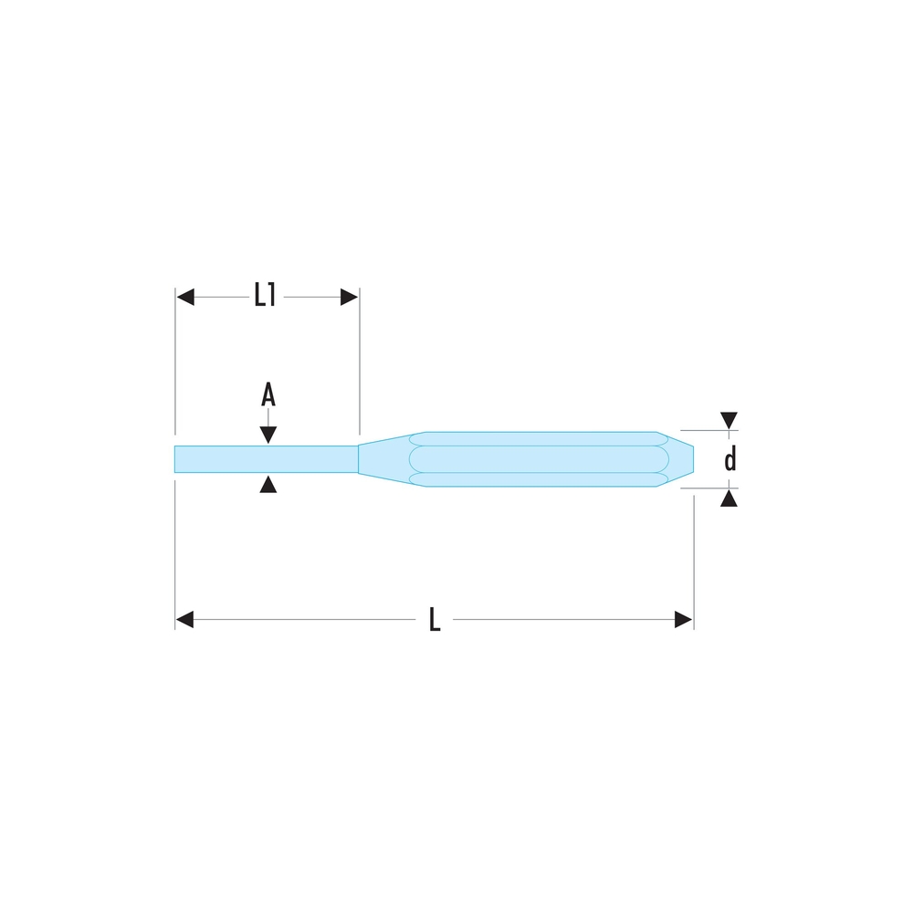 Chasse-goupille standard 2,9 mm - Par 10 - FACOM - 249.3