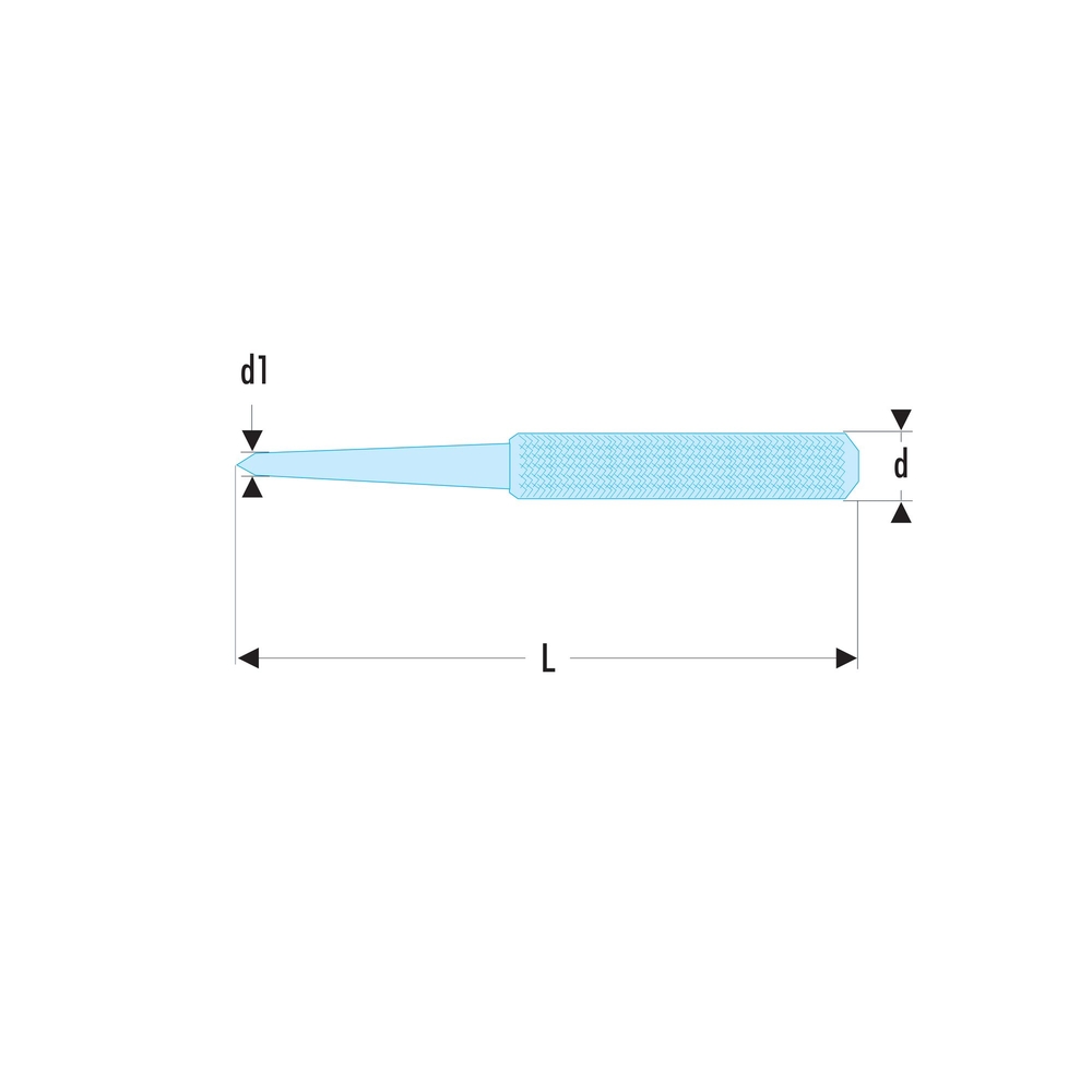 Pointeau de précision 6 mm - Par 10 - FACOM - 256.6