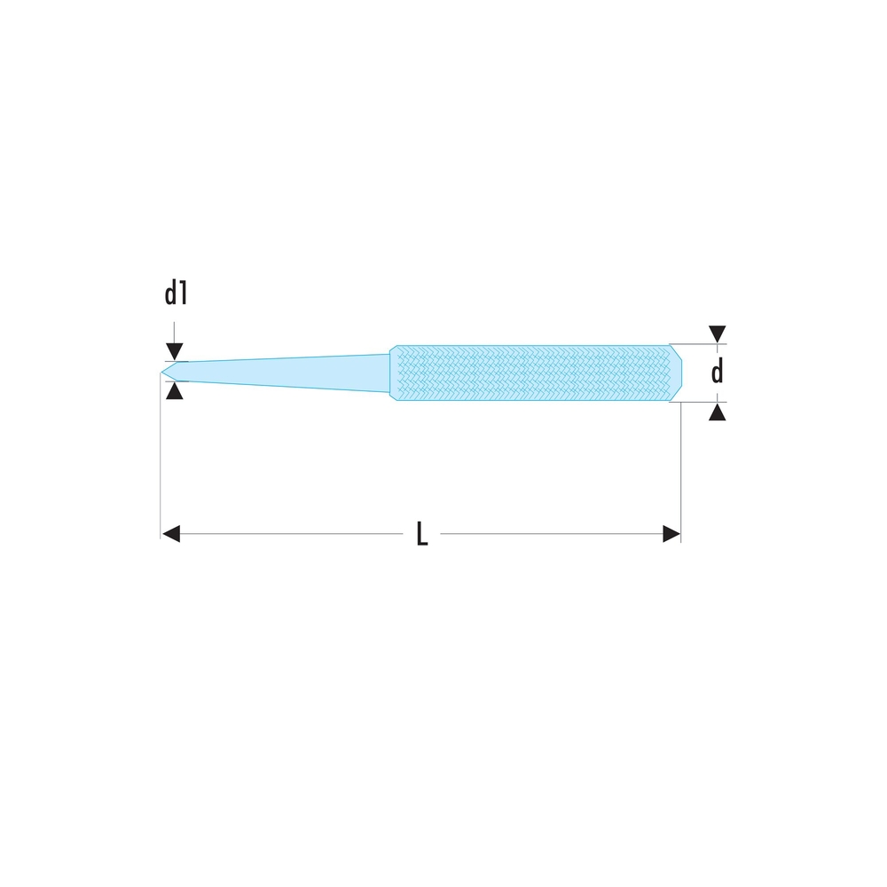 Pointeau de précision 8 mm - Par 10 - FACOM - 256.8