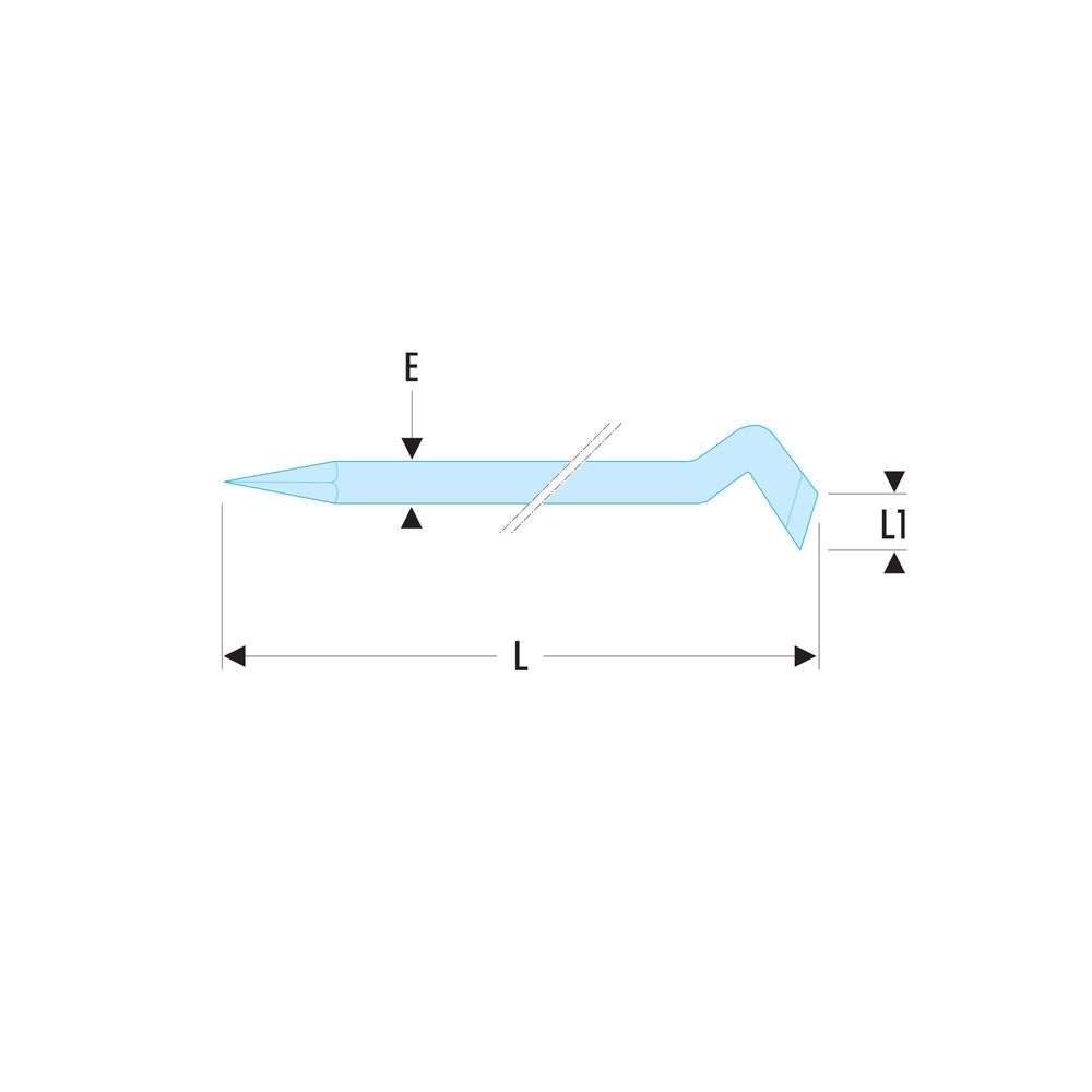 Pince levier-790mm-Ø20mm - FACOM - 268.4