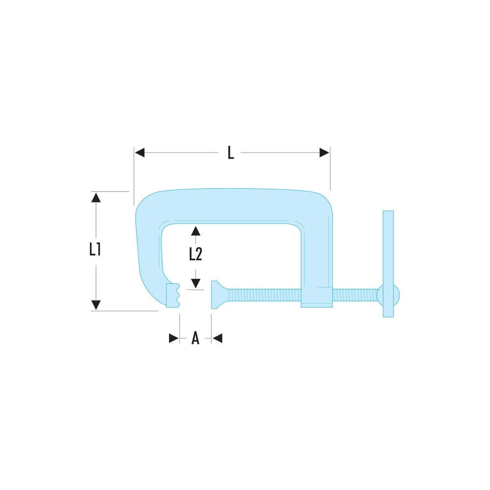 Presse petit deport 150mm - FACOM - 271A.150