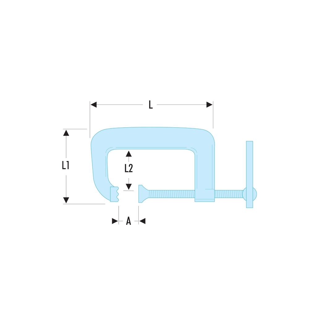 Presse petit deport 60mm - FACOM - 271A.60