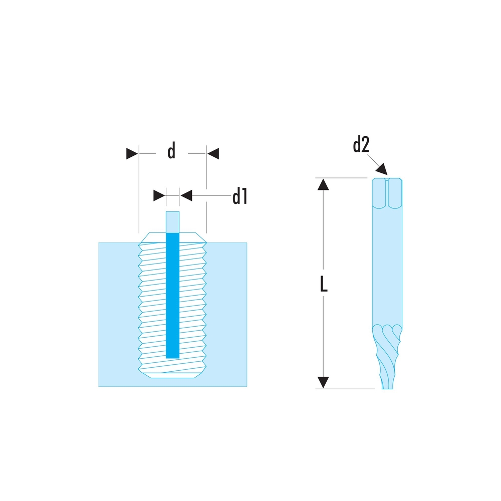 Serre-joint à vis 12000n 800mm - FACOM - 275.800