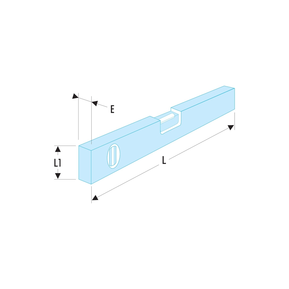 Niveau tubulaire magnétique 60 cm - Par 5 - FACOM - 309BM.60