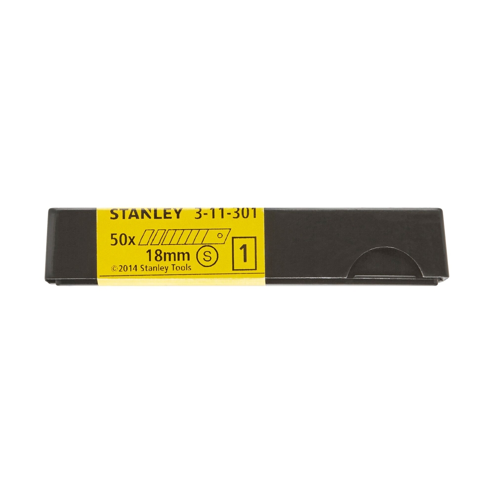 Lames de cutter 18 mm - 50 lames - 3-11-301 - STANLEY