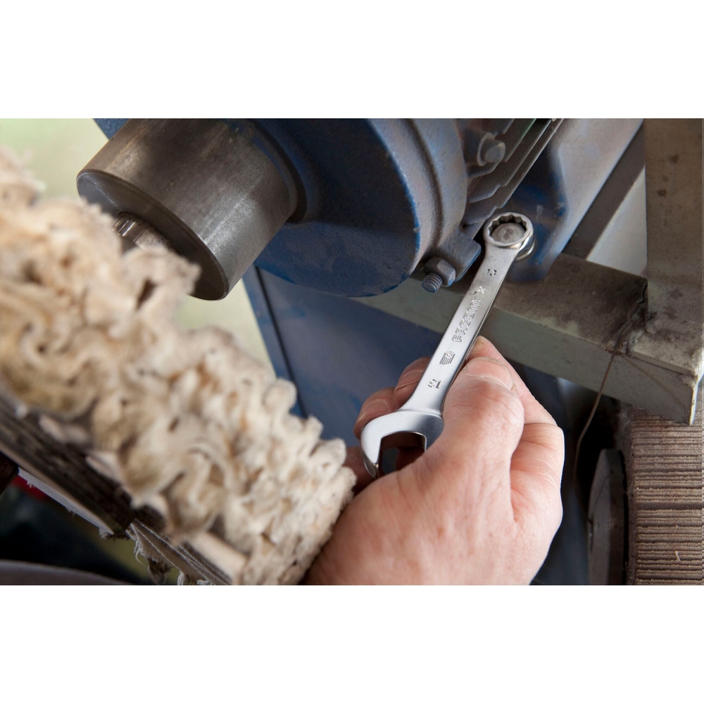 Clé mixte courte métrique 12 pans 11 mm - Par 5 - FACOM - 39.11