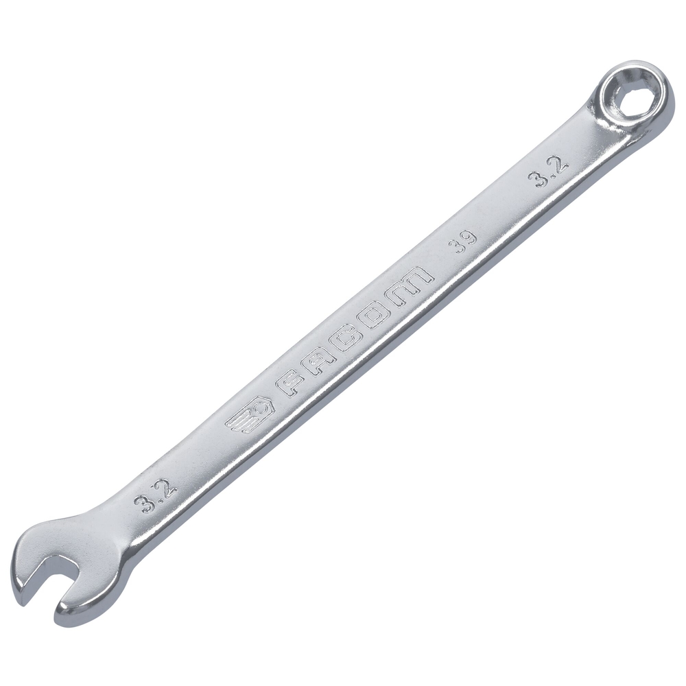 Clé mixte courte 6 pans 3,2 mm - FACOM - 39.3.2H