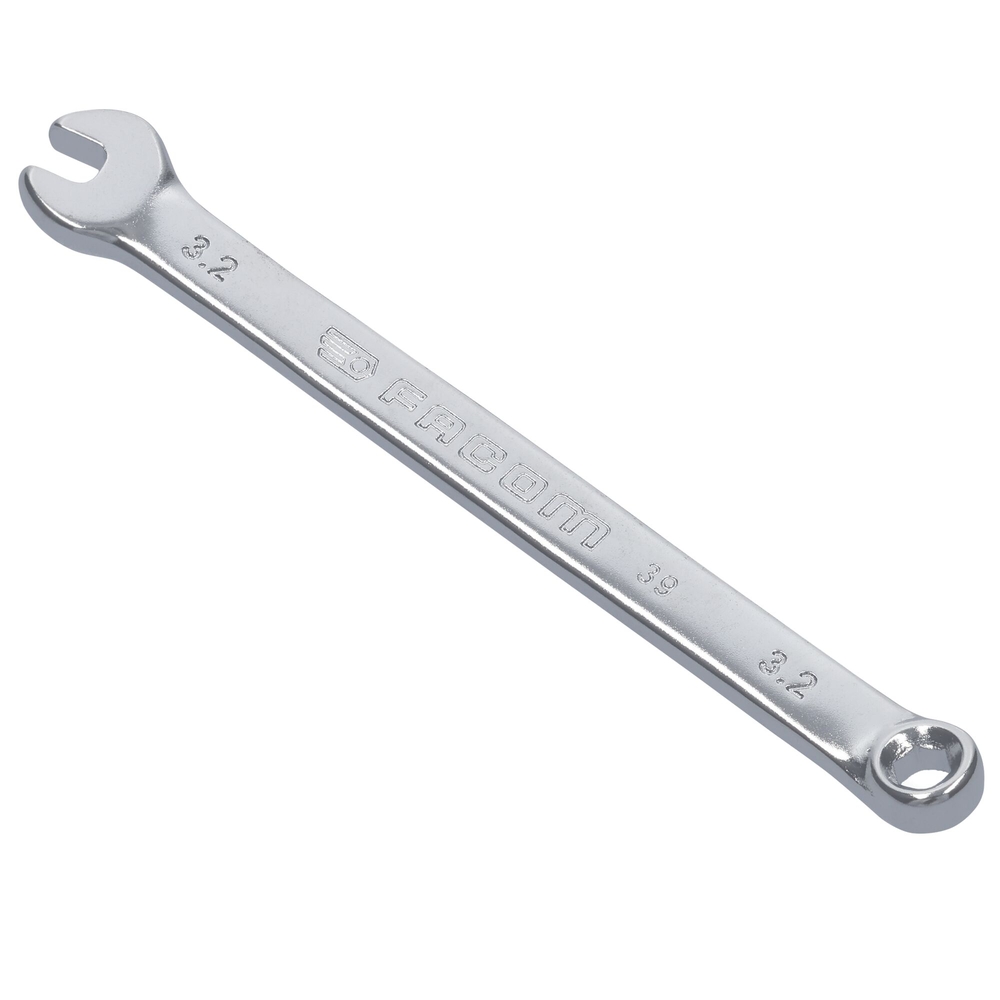 Clé mixte courte 6 pans 3,2 mm - FACOM - 39.3.2H