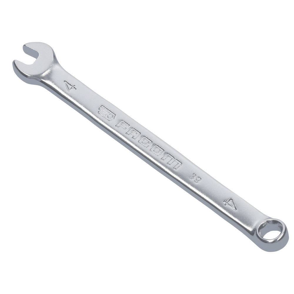 Clé mixte courte 6 pans 4 mm - FACOM - 39.4H