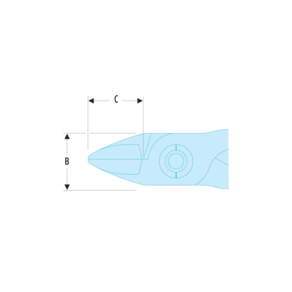 Pince coupante axiale puissante ESD - FACOM - 405.12E