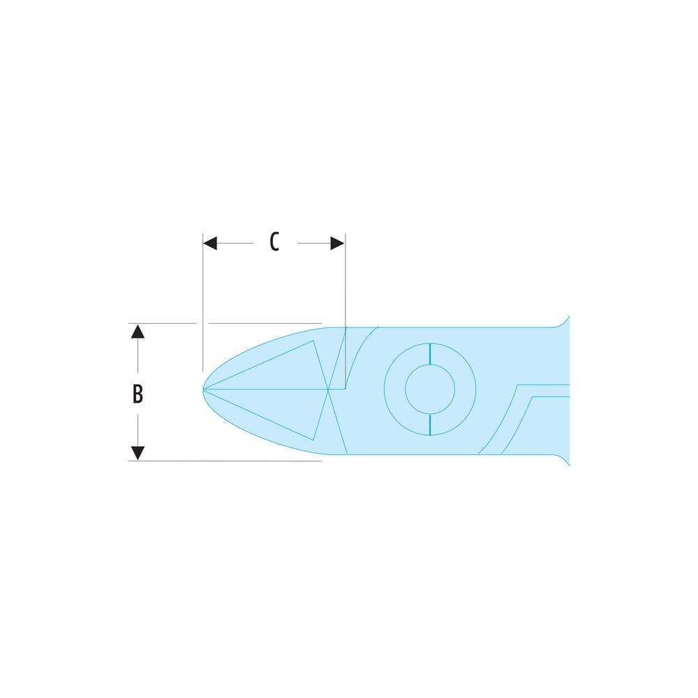 Pince coupante axiale compact ESD - FACOM - 405.E