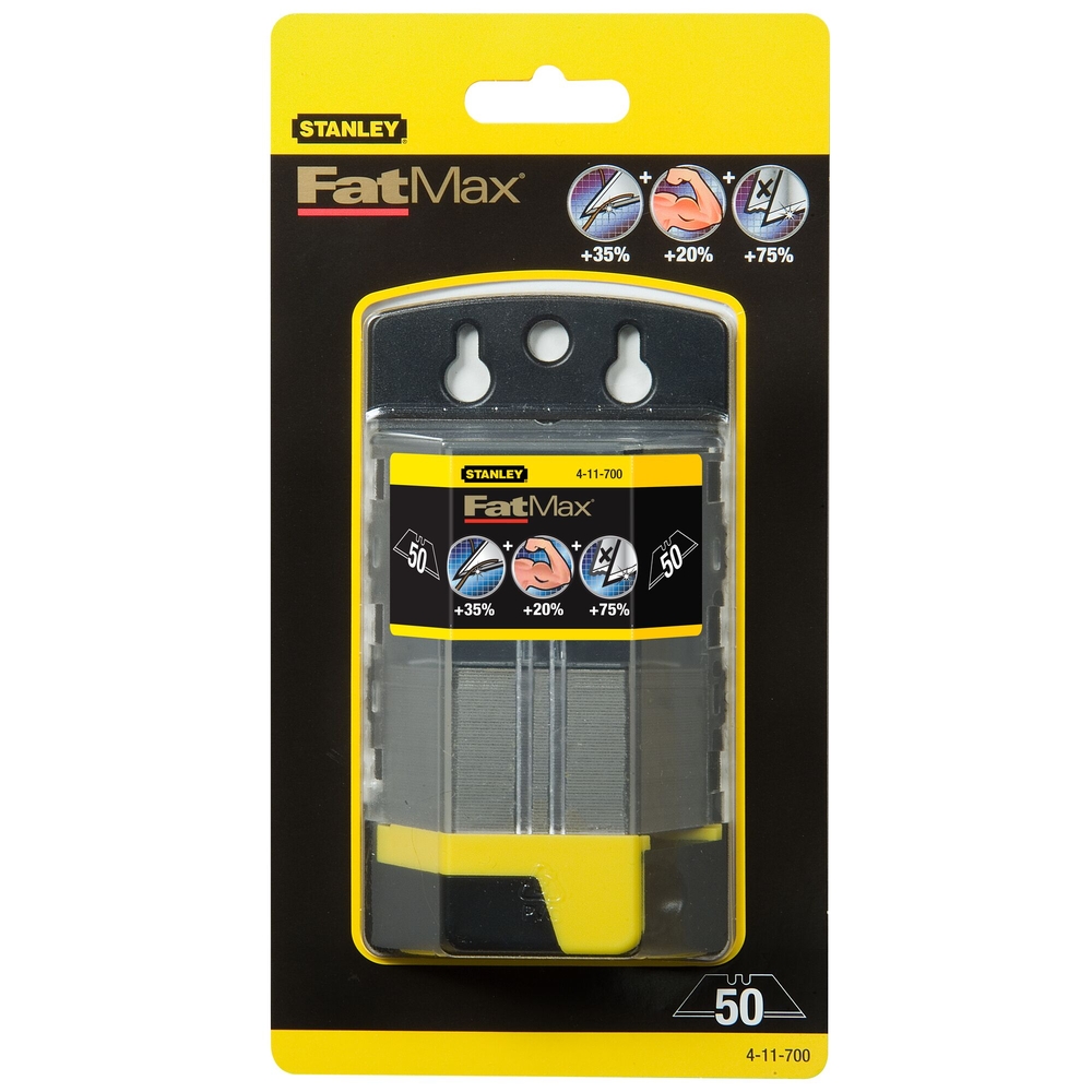 Lames de couteau 1992 - distributeur de 50 lames - Fatmax - 4-11-700 - STANLEY FATMAX