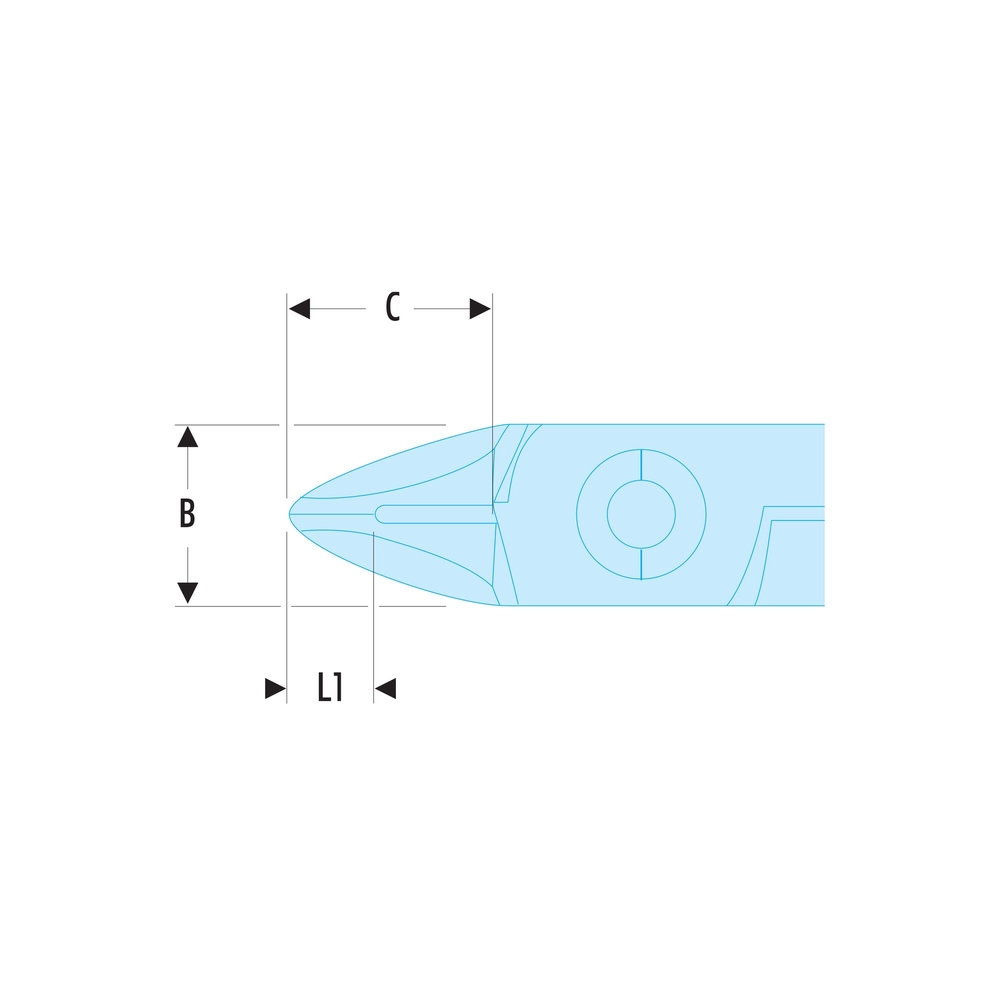Pince coupe rase effilee ESD - FACOM - 426.E